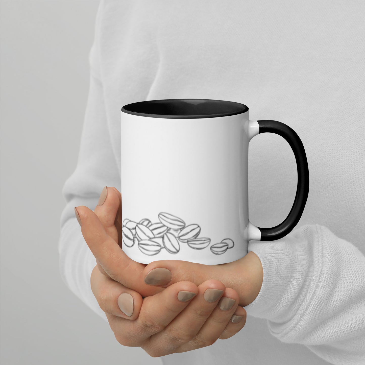 I only need coffee on days ending with 'y' - Mug with Color Inside