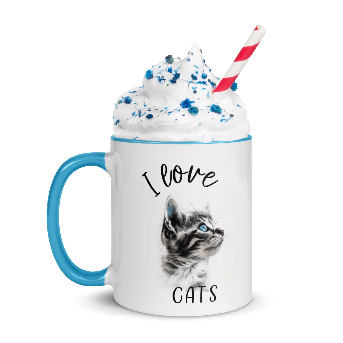 Cat Lovers - Mug with Color Inside